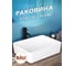 Тумба с раковиной Bauedge Bauedge (тумба подвесная Bau Dream Blackwood 60, графит + раковина санфаянс накладная прямоугольная BAU Hotel) BD1976 3