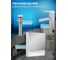 Комплект Bauedge тумба Bau Dream Blackwood графит 60, 1 ящик, раковина BAU Cerama 48x37, темно-серая BD2863 3
