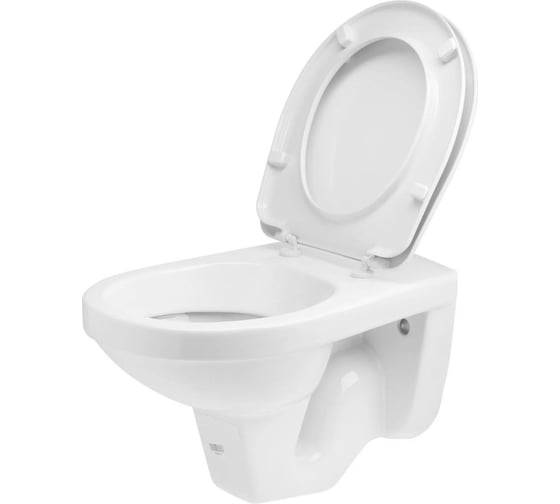 Комплект BAU 6 в 1 Bauedge: усиленная инсталляция BAU IDEAL, унитаз подвесной Rio Luxe 52х35, сиденье микролифт, клавиша BAU Round белый/хром E458103-30745-E00116