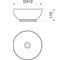 Тумба с раковиной и выпуском Bauedge (тумба Bau Dream 60, графит + раковина чаша накладная круглая BAU Dream D41, выпуск клик-клак, белый) BD2029 7
