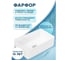 Раковина накладная на столешницу Bauedge BAU Mini прямоугольная, 38x24, белая, смеситель для раковины высокий Diadonna Dream, латунь, хром BH1033 3