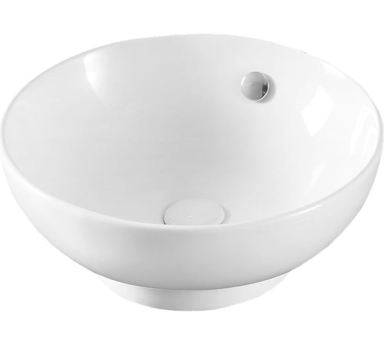 Тумба с раковиной и выпуском Bauedge (тумба подвесная Bau Dream 60 + раковина чаша BAU Dream D41, белая, выпуск клик-клак, белый) BD1632