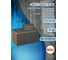 Комплект Bauedge тумба Bau Dream Blackwood графит 80, раковина круглая BAU Element D41, темно-серая, смеситель Hotel Black, черный матовый BD2879 2