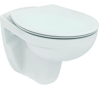 Подвесной унитаз Ideal Standard TIRSO безободковый, в/к дюропласт, микролифт R034301 123-0231