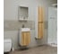 Комплект для ванной Bauedge Bau Dream тумба Bau Dream Blackwood 40, раковина BAU Mini 38x24, смеситель для раковины Diadonna Dream, латунь, хром BD1155 2