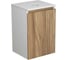Комплект для ванной Bauedge Bau Dream тумба Bau Dream Blackwood 40, раковина BAU Mini 38x24, смеситель для раковины Potato Hotel, выпуск клик-клак, хром BD1156 3