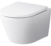 Инсталляция AM.PM ErgoFit с клав L глянцевый хром, с подвесным унитазом Sense FlashClean, с сиденьем IS110151.741701