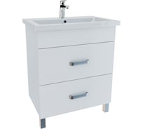 Напольная тумба с умывальником IDDIS New Custo 70 см, белая NCU70W0i95K