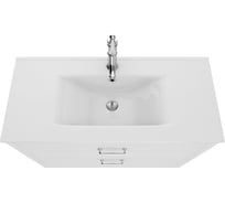 Напольная тумба с умывальником IDDIS Oxford 100 см, белая OXF10W1i95K