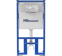 Инсталляция для унитаза без кнопки 1010–1220 мм — универсальная система скрытого монтажа для подвесного унитаза Millennium SIBK1220 (45018075)
