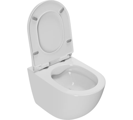 Комплект Bauedge BAU 6 в 1: инсталляция BAU PRO, унитаз подвесной безободковый Bau Dream PRO-2, быстросъемное сиденье микролифт, клавиша BAU, черный матовый Q111300-NL0002-PRO-Q00003