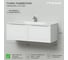 Тумба с раковиной ИТАНА Verona 2.0 120 1196x455х433 Бланж 4657828217255 1