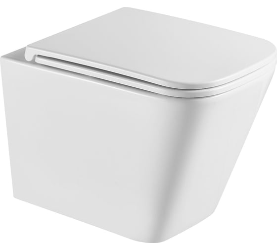 Комплект BAU 6 в 1 Bauedge: инсталляция BAU PRO, унитаз подвесной безободковый OWL Vatter Ruta-H mini 49x34, быстросьёмное сиденье микролифт, клавиша BASIC хром Q111300-OWLT190403-01.02.19