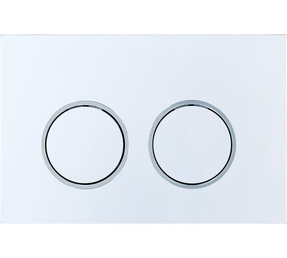 Инсталляция усиленная Bauedge BAU IDEAL, клавиша BAU Round, белый/хром E458103-E00116
