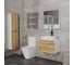 Комплект Bauedge для ванной, 3 предмета (Тумба Bau Dream Blackwood 50, раковина BAU Mini 38x24, смеситель для раковины высокий Hotel Black, черный) BD1536 3