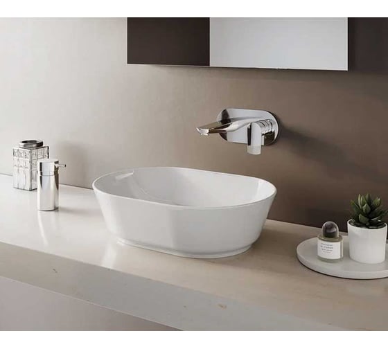 Раковина-чаша Vitra Geo 55 см, белая 7427B003-0012