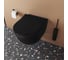 Безободковый подвесной унитаз VITRA Sento, матовый черный 7748B083-0101 8
