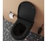 Безободковый подвесной унитаз VITRA Sento, матовый черный 7748B083-0101 9
