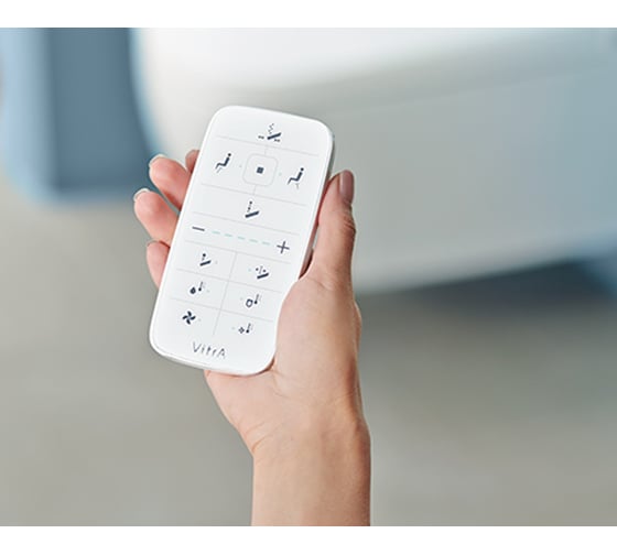 Интеллектуальный подвесной унитаз VITRA V-Care Comfort 5674B003-6194