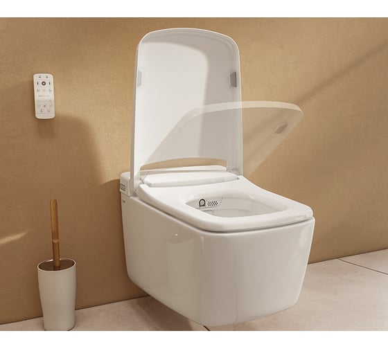 Интеллектуальный подвесной унитаз VITRA V-CARE Prime 7231B403-6216