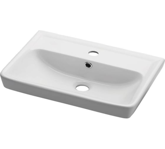 Комплект Sanstar Тумба Bianco 50 подвесная, мебельный умывальник Мини 50 167.1-1.5.1.К