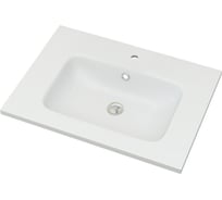 Раковина из искусственного мрамора Cezares Bianco, 61x46см 50203