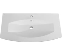 Раковина из искусственного мрамора Cezares Bianco, 101x52 см 50195