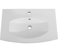 Раковина из искусственного мрамора Cezares Bianco, 75x52 см 50193