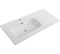 Керамическая раковина Cezares чаша слева, 1010x460x170 мм CZR-8095-100-L