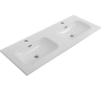 Керамическая раковина с двумя чашами Cezares 1210x460x155 мм CZR-8073-120-2