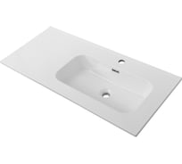 Керамическая раковина Cezares чаша справа, 1010x460x170 мм CZR-8095-100-R