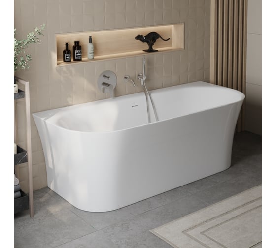 Акриловая ванна BelBagno BB711-1550-700