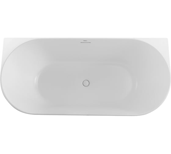 Акриловая ванна BelBagno пристенная, белая матовая BB412-1700-800-MATT