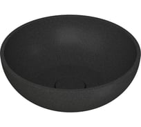 Раковина накладная на столешницу Bauedge BAU Dream 35, кварцевая, черный металлик MRY0030