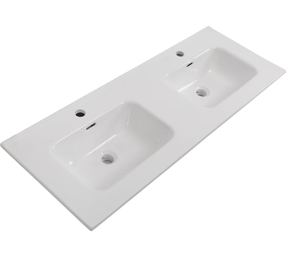 Керамическая раковина BelBagno с двумя чашами BB1200-2-ETL