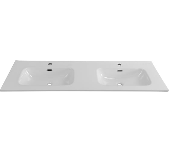Керамическая раковина BelBagno с двумя чашами BB1400-2-ETL