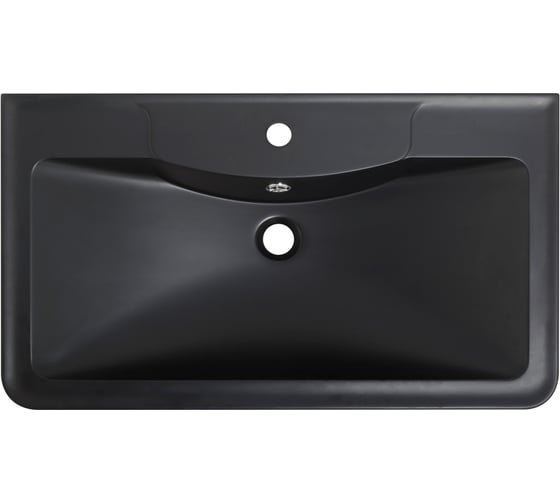 Раковина из искусственного камня BelBagno чёрная матовая, 1000x455x145 BB1000/455-LV-ART-ALR-NERO