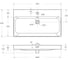Керамическая раковина BelBagno 810x460x140 BB-8078-80 6