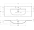 Керамическая раковина BelBagno 1210x460x170 BB-8099-120 6