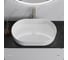 Раковина керамическая BelBagno накладная, овальная, 610x385x120 BB1479 4