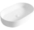 Раковина керамическая BelBagno накладная, овальная, 610x385x120 BB1479 5