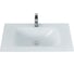 Стеклянная раковина BelBagno белая глянцевая, 810x465 BB810/465-LV-VTR-BL 2