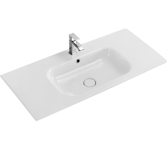 Раковина керамическая Cezares 100 см, CZR-NAT-100-LVB