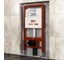 Инсталляция Bauedge BAU PRO для подвесного унитаза, клавиша смыва BASIC, хром Q111300-01.02.19 4