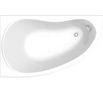 Ванна BAS Алегра левая 1500х900 каркас, комплект д/с В 00001