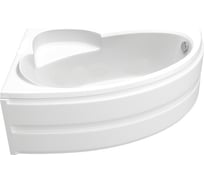 Ванна BAS Сагра левая, 1600х1000 каркас, комплект д/с В 00031