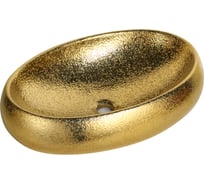 Накладная раковина Milleau Boutique (золото/золото) MU8005-EGG