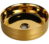 Накладная раковина Milleau Boutique (золото матовое/золото гланец) MU7044A-EGG/MG