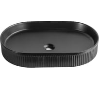 Накладная раковина Milleau Glace (матовый чёрный) MU8009-MB