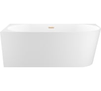 Угловая акриловая ванна Wellsee Excellence Pro 170х75 см, левый разворот, в наборе 4 в 1 28760704R